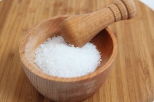 la preparazione del sale