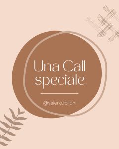 Una Call Speciale